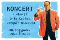 plakat zapowiadający koncert