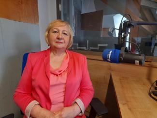 Na zdjęciu Pani Irena Skrzypicka–Grzywacz