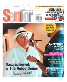 strona tytułowa / Gazeta Senior wydanie luty 2 /2023