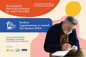Konkurs poetycko-literacki z okazji 15 edycji Dni Seniora Wrocław 2024