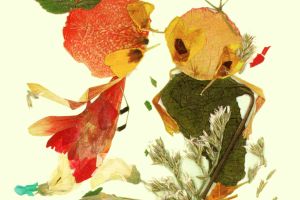 Na obrazku ilustracja do wernisażu Krystyny Szafrańskiej To tylko wstęp- uwertura.