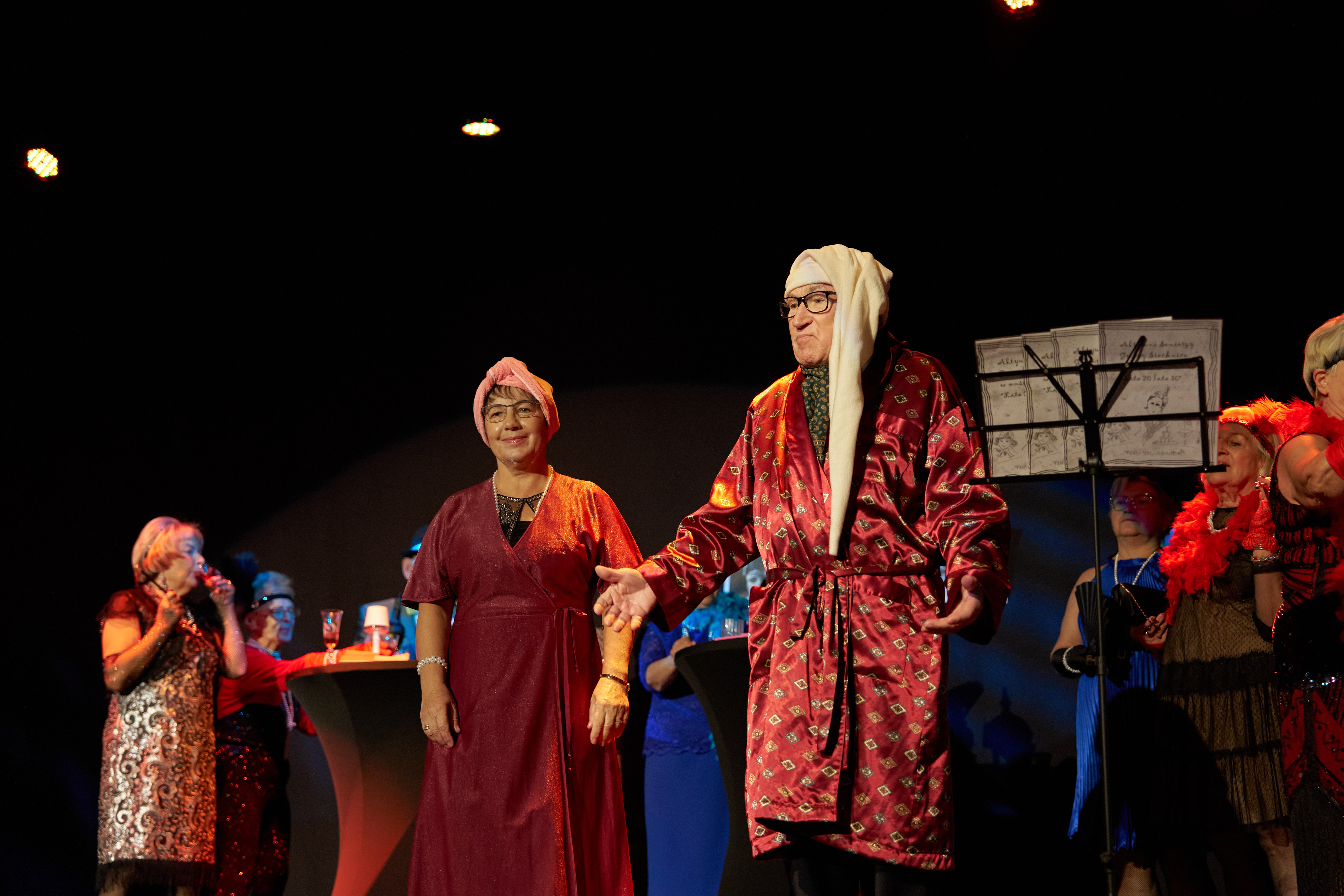 Teatr OL-Senior Aktywni Seniorzy Gminy Siechnice – pod opieką Aleksandry Warchoł.