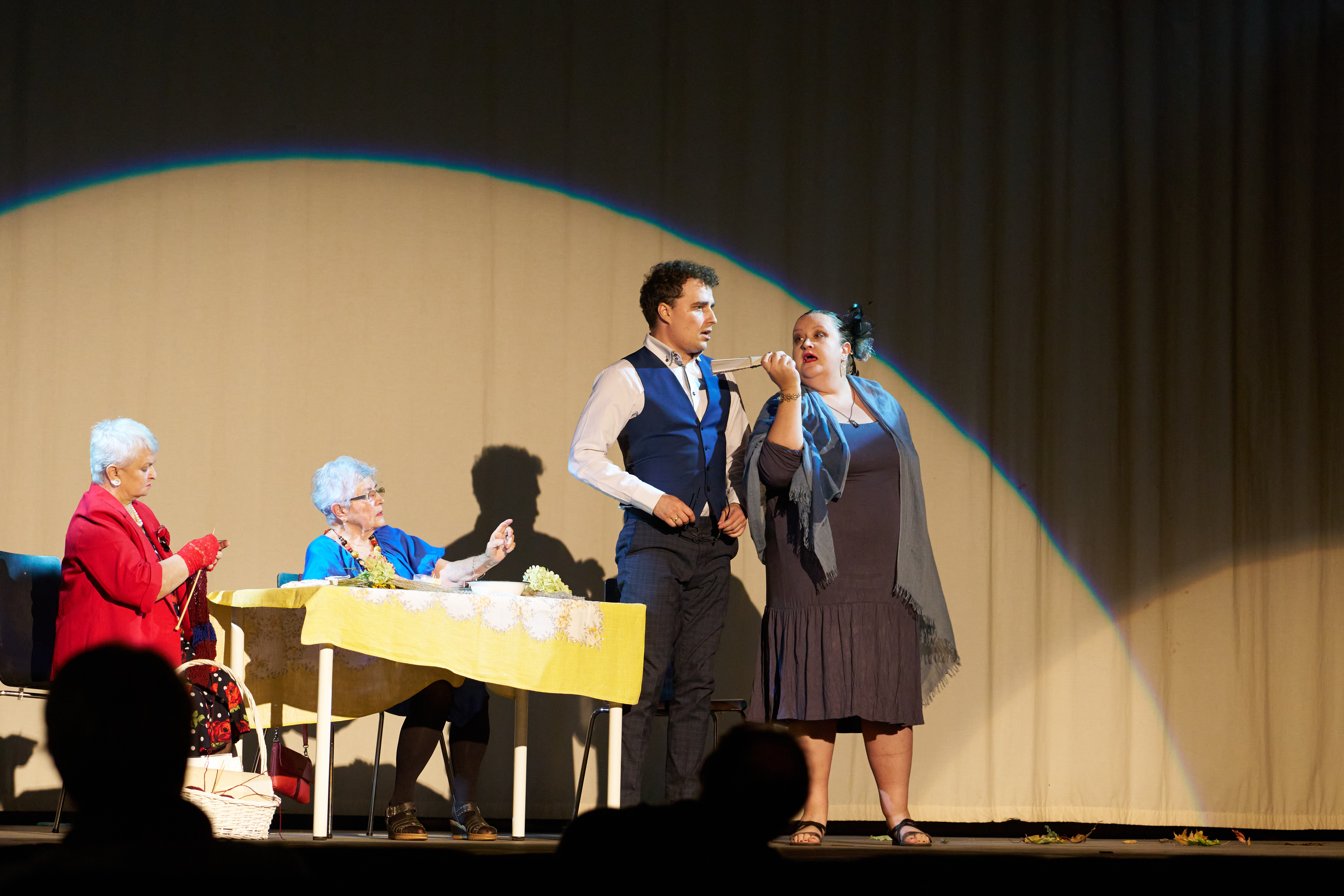 Agnieszka Mitrosz-Przyborowska z Teatru ze Społecznością Ołtaszyna.