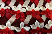 kokardy biało czerwone