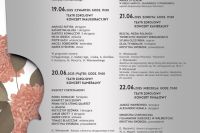 Na zdjęciu plakat do Festiwalu w Szczawnie Zdroju.