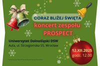 Plakat zapraszający na koncert.
