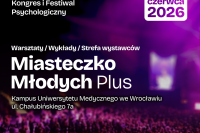 Grafika zapowiadająca wydarzenie pt. miasteczko młodych plus w ramach kongrasu re_mind.