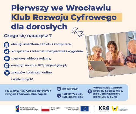 Plakat klubu Seniora.