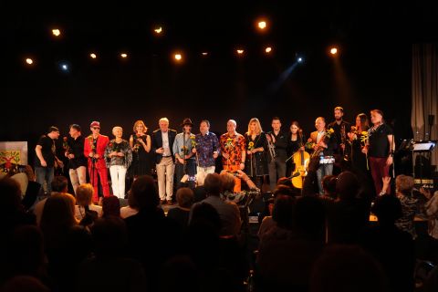 Zdjęcie z jubileuszu 18-lecia Wrocławskiego Centrum Seniora.