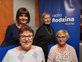 Na zdjęciu są: Barbara Adamska, Elżbieta Marczewska, Regina Korach, Bronisława Cybula