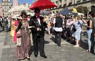 Na zdjęciu: Irena Nocula i Mirosław Siwek