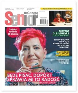 Gazeta Senior wydanie grudniowe.
