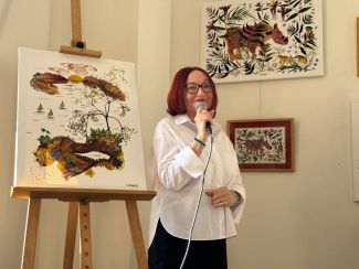 Relacja fotograficzna z otwarcia wystawy Tajemniczy ogród. 20-lecie twórczości Elżbiety Wodały.