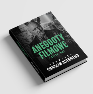 Na zdjęciu książka Stanisława Dzierniejko Anegdoty Filmowe i Różne Inne.