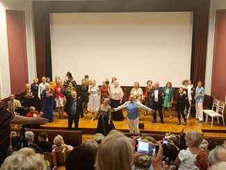 Na zdjęciu spektakl Próba w reżyserii Zbigniewa Walerysia.