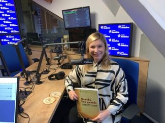 Dr Katarzyna Turek w studiu Radia Rodzina.