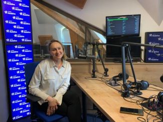  Natalia Sikorska w Radiu Rodzina.