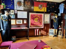 Wnętrze sali Tradycji Straży Miejskiej 