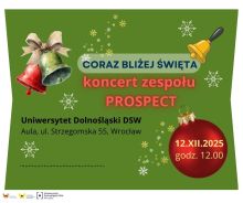 Plakat zapraszający na koncert.