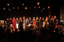 Zdjęcie z jubileuszu 18-lecia Wrocławskiego Centrum Seniora.