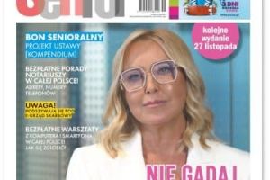Okładka Gazety Senior wydanie listopad 2024.
