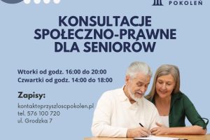 Grafika przedstawia informacje o udzielanych poradach prawnych w 2025r.