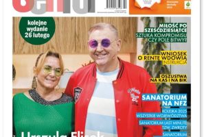 Okładka Gazety Senior luty 2025.