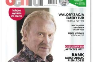 Okładka Gazety Senior wydanie marzec 2025.