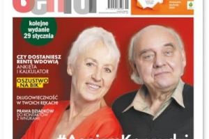 Okładka Gazety Senior wydanie styczeń 2025.