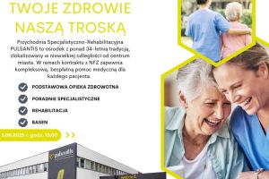 Na zdjęciu plakat twoje zdrowie naszą troską. 