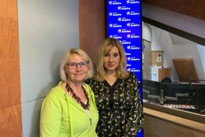 Bożena Adamska i Kamila Polańska w Radiu Rodzina.