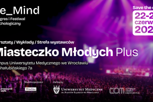 Grafika dotycząca Miasteczka Młodych Plus 2026.
