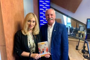 Kamila Polańska i Robert Pawliszko w Radiu Rodzina.